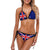 Sexy Bikini Women's Segmented Swimsuit - Austrilia Flag