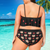 Custom Plus Size Swimwear Face Swimsuit Custom Ruffle Bikini with Face High Waisted - Heart