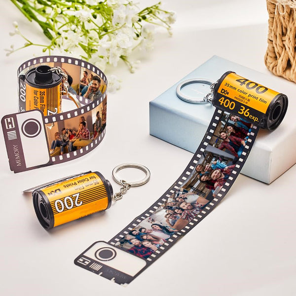 Personal Film Roll Keychain With Pictures Kodak Keychain Customized Photo Gift Best Anniversary Gift For Best Friends