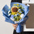 Crochet Flowers Bouquet Handmade Knitted Sunflower Bouquet Gift for Her - Myphotomugs
