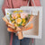 Crochet Flowers Bouquet Handmade Knitted Carnation Bouquet with Light Strip Gift for Her - Myphotomugs