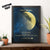 Custom Moon Phase Gold Print Frame Gifts for Birthday and Anniversary - Myphotomugs
