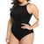 Plus Size Solid Color Lace Swimsuit Sexy Swimsuit