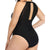 Plus Size Solid Color Lace Swimsuit Sexy Swimsuit