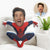 Custom Face Pillow Personalized Photo Pillow Squatting Spiderman MiniMe Pillow Gifts for Him - Myphotomugs