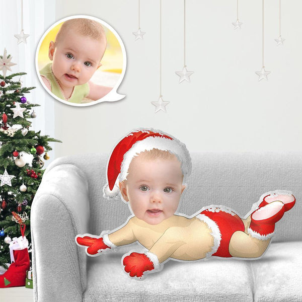Christmas Gifts Custom Pillow My Face Body Pillow MiniMe Personalized Photo Pillow Christmas Baby Throw Pillow Gift