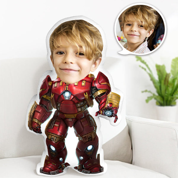 Hulkbuster Photo Pillow Personalized Photo Dolls My Face Pillow Custom Face Pillow - Myphotomugs