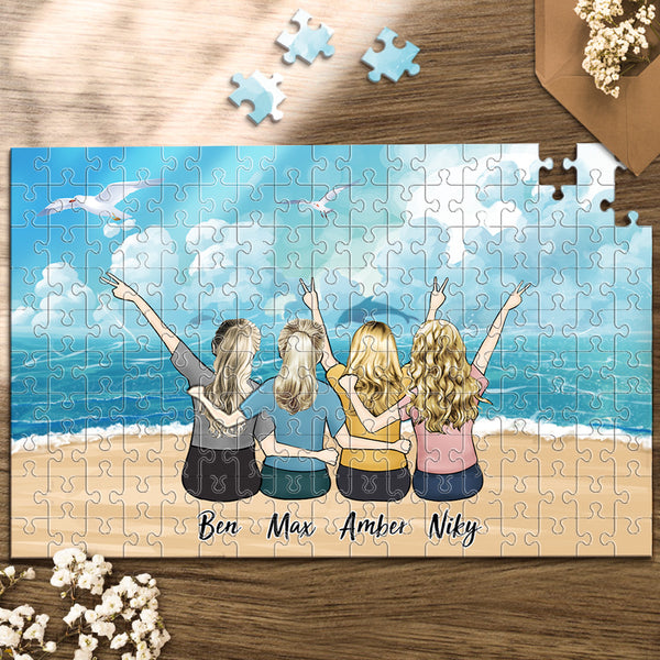 Personalized Custom Puzzles For Family And Pets