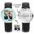 Custom Photo Watch Personalized Collage Photo Watch for Girlfriend