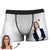 Boxer Brief With Face Custom Boxer Shorts - Love From Girlfriend