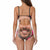 One Piece Swimsuit Face Swimsuit Custom Bathing Suit with Face - Pink