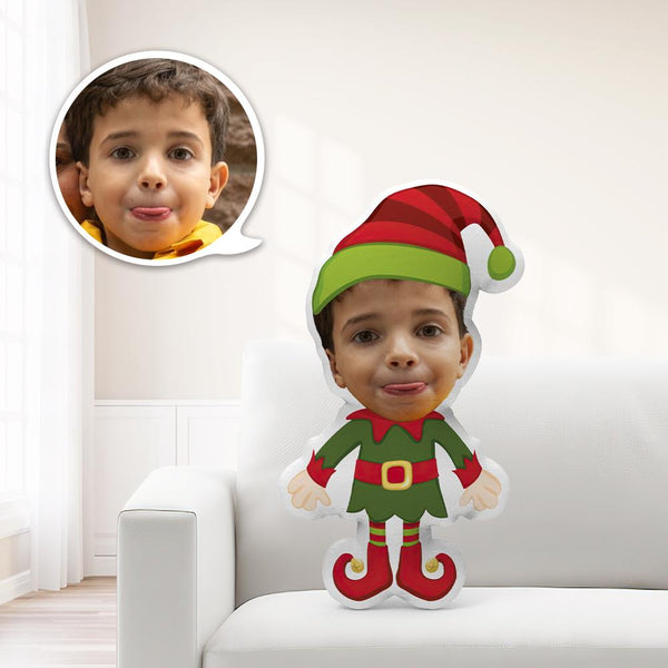 Christmas GiftsPersonalized Minime Christmas Elf In Green Throw Pillow Unique Personalized Minime  Throw Doll Give Your Child The Most Meaningful Gift