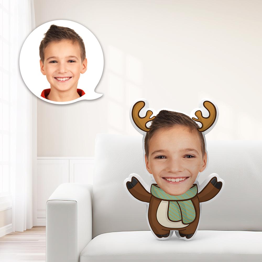 Christmas Gifts Personalized Minime Pillow Unique Personalized Minime Fawn Wearing A Scarf Throw Doll Give Your Child The Most Meaningful Gift