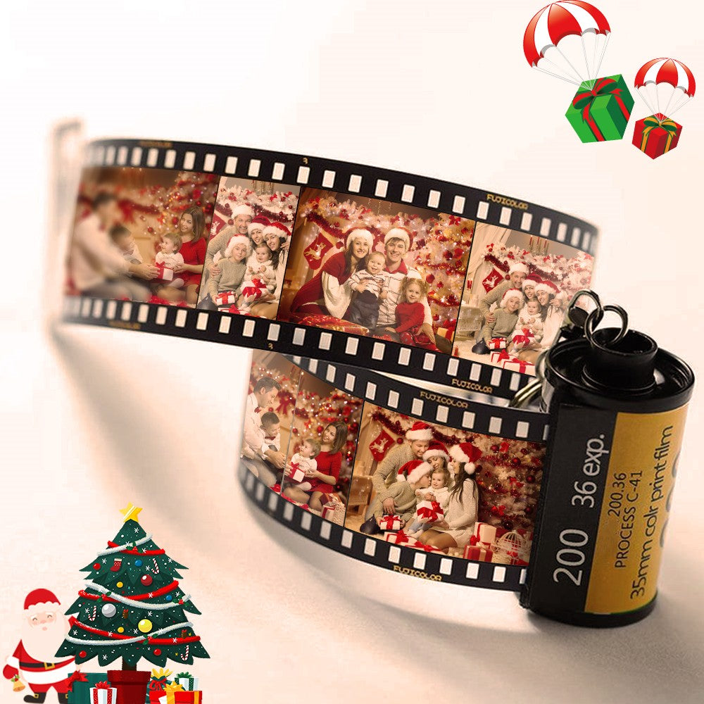 Custom Made Photo Film Roll Keychain Kodak Keychain Personalised Camera Picture Memorial Album Gift For Family