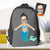 Personalized Photo Backpacks Minime Bookbags Back To School Gifts For Girls Blue Mermaid Gifts