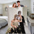 Christmas Gifts  For Friend Custom Photo Blankets Personalized Fleece Blankets