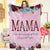 Custom Engraved Name Blanket Creative Gifts for Mother's Day