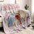 Custom Photo Engraved Blanket Warm Mother's Day Gifts