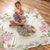 Custom Photo Engraved Blanket Flower Gifts for Mom