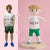 Full Body Customizable 1 Person Custom Crochet Doll Personalized Gifts Handwoven Mini Dolls - Hug Me Boy - Myphotomugs