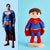 Full Body Customizable 1 Person Custom Crochet Doll Personalized Gifts Handwoven Mini Dolls - Superman - Myphotomugs
