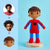 Custom Face Crochet Doll Personalized Gifts Handwoven Mini Dolls - Spiderman - Myphotomugs