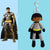 Full Body Customizable 1 Person Custom Crochet Doll Personalized Handwoven Mini Dolls Gifts - Batman - Myphotomugs