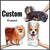 Custom Dog Pillow Personalized Pet Photo Dog Pillow Funny Gift 3D Picture Pillow