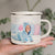 Halloween Gifts Custom Enamel Mug Personalized Name & Photo Camping Metal Mug Perfect Gift For Him/Her