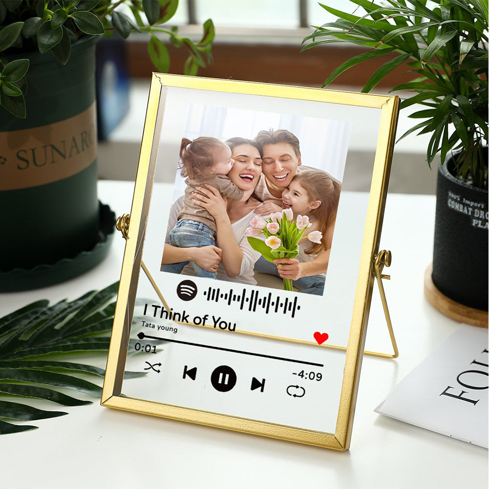 Spotify Acrylic Scannable Spotify Code Custom Music Song Plaque Frame