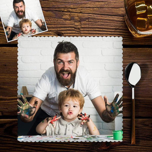 Custom Photo Placemats Gifts for Father