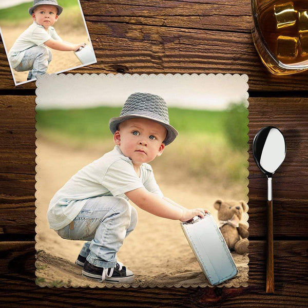 Custom Photo Placemats Child Party Decoration