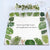 Personalized Engraved Placemats Leaves Background