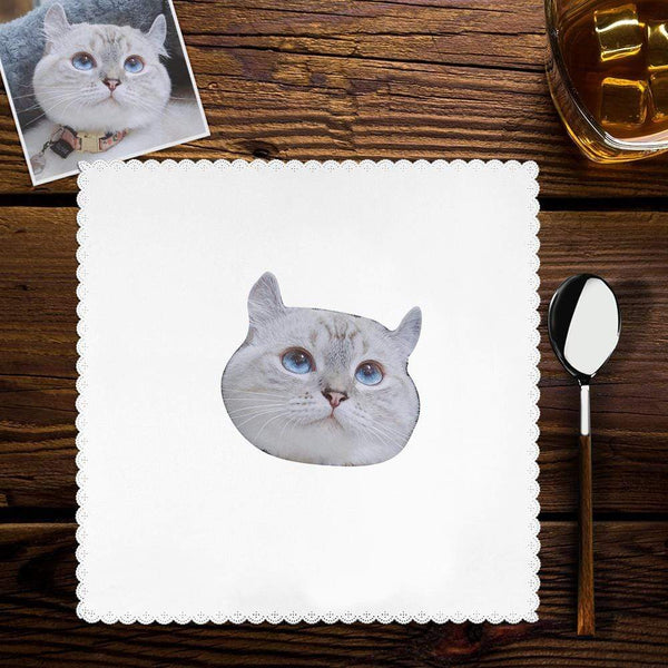 Custom Face Placemat Photo Placemats for Cat