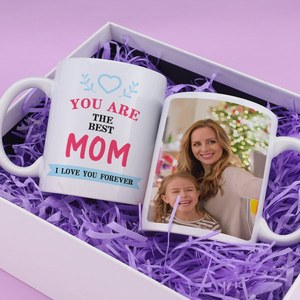 Personalized Mom Photo Mug - Best Gift For Best Mom