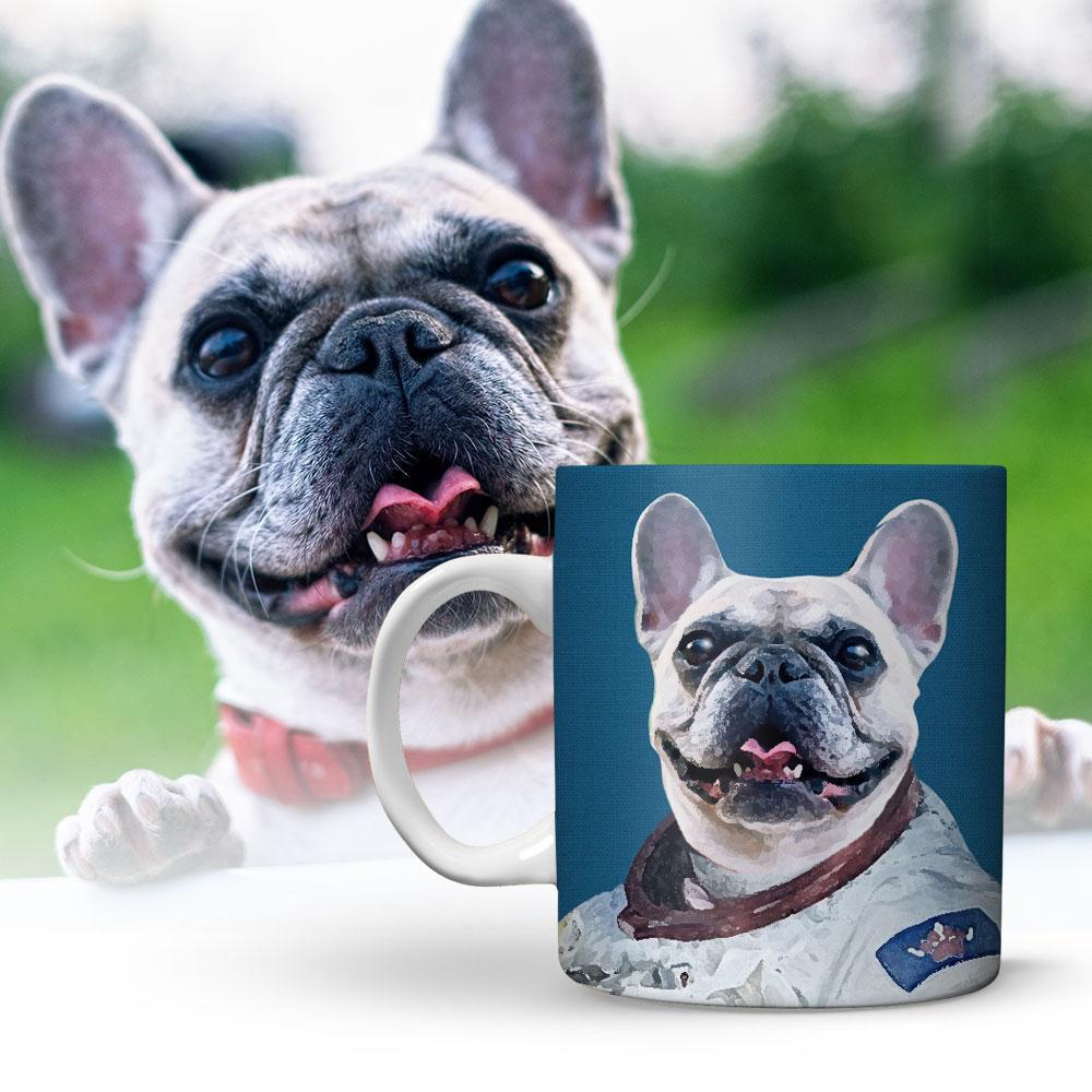 Christmas Gifts Dog Coffee Mug Dog Mug Cat Mug Personalized Pet Portrait Photo Mug-Duchess