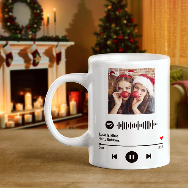 Custom Mug  Spotify Code Mug Photo Mug For Friends