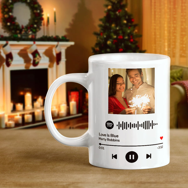 Custom Mug  Spotify Code Mug Photo Mug For Couple