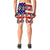 Face Swim Trunks Custom Face Swim Trunks Mens Swim Trunks with Pictures - American Flag with Face
