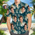 Custom Dog Photo Funky Vintage Hawaiian Shirt Casual Button-Down Short Sleeve