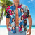 Custom Face Floral Pattern Hawaiian Shirt Men's Popular All Over Print Shirt - Myphotomugs