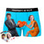 Custom Photo Pull Love Heart Boxer Sexy Underwear Valentine's Day Gift - Men