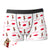Custom Photo Boxer Double Heart-shaped Face Underwear Valentine's Day Gift - Men
