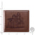 Valentine's Gifts Men's Trifold Custom Photo Wallet - Brown