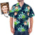 Custom Face All Over Print Tropical style Hawaiian Shirt - MakePhotoPuzzleUK
