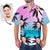 Custom Face All Over Print Beach Style Hawaiian Shirt Coconut Trees - MakePhotoPuzzleUK