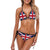 Sexy Bikini Women's Segmented Swimsuit - United Kingdom Flag