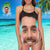 Custom Bathing Suit with Face One Piece Swimsuit Custom Swimsuit with Husbands Face