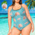One Piece Swimsuit Custom Plus Size Swimwear Face Swimsuit Custom Bathing Suit with Face - Flamingo