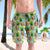 Face Swim Trunks Custom Face Swim Trunks Mens Swim Trunks with Pictures - Pineapple